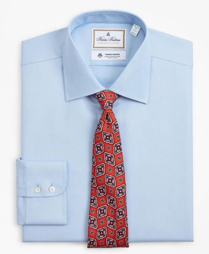 Brooks Brothers Luxury Shirts Luxury Collection Milano SlimFit Dress Shirt Franklin Spread Collar Dobby Light Blue 8211 Men Brooks Brothers Luxury Shirts Luxury Collection Milano SlimFit Dress Shirt Franklin Spread Collar Dobby Light Blue 8211 Men