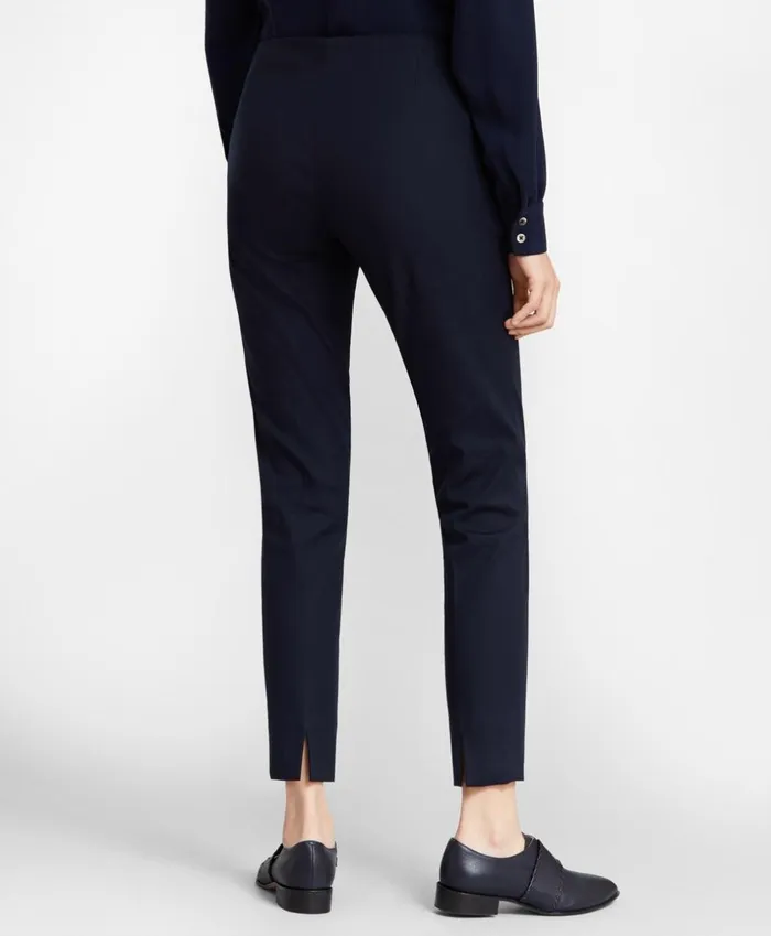Brooks Brothers Pants Skirts and Shorts Stretch Cotton Ankle Pants Navy 8211 Women Brooks Brothers Pants Skirts and Shorts Stretch Cotton Ankle Pants Navy 8211 Women