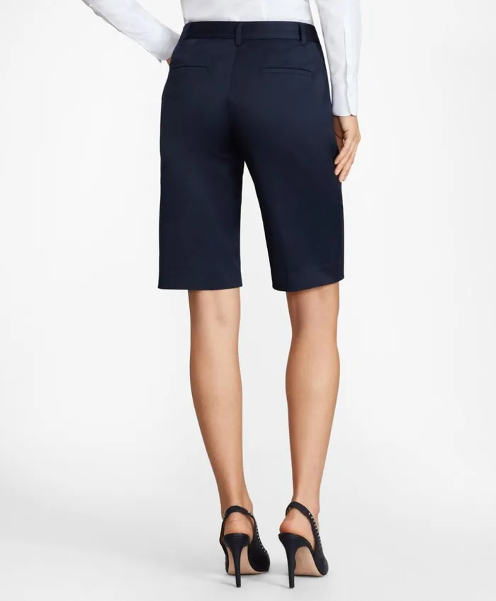 Brooks Brothers Pants Skirts and Shorts Stretch Cotton Twill Bermuda Shorts Navy 8211 Women Brooks Brothers Pants Skirts and Shorts Stretch Cotton Twill Bermuda Shorts Navy 8211 Women