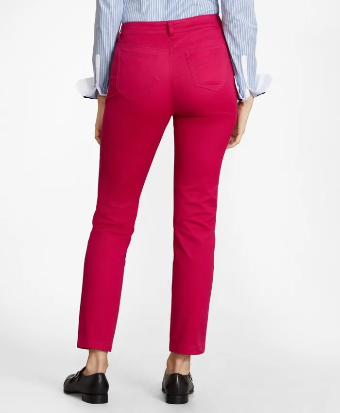 Brooks Brothers Pants Skirts and Shorts Stretch Supima Cotton FivePocket Pants Pink 8211 Women Brooks Brothers Pants Skirts and Shorts Stretch Supima Cotton FivePocket Pants Pink 8211 Women