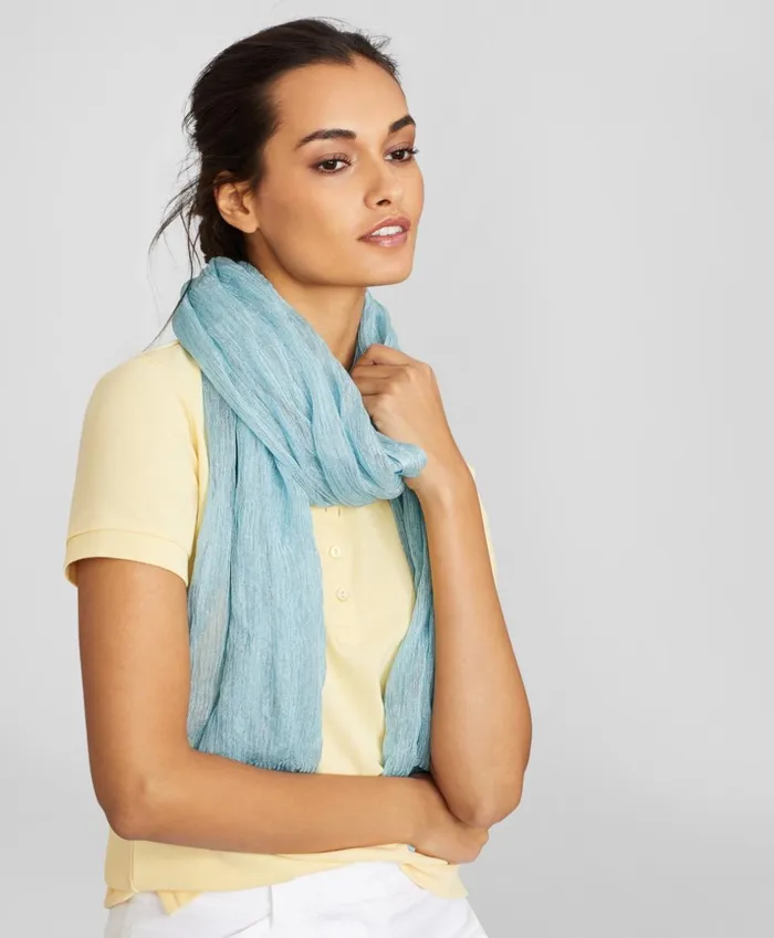 Brooks Brothers Scarves Hats and Gloves Shimmer Oblong Scarf Green 8211 Women Brooks Brothers Scarves Hats and Gloves Shimmer Oblong Scarf Green 8211 Women