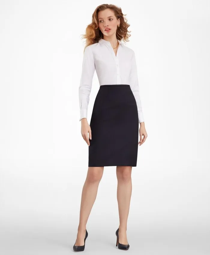 Brooks Brothers Shirts and Tops NonIron Fitted French Cuff Dress Shirt White 8211 Women Brooks Brothers Shirts and Tops NonIron Fitted French Cuff Dress Shirt White 8211 Women