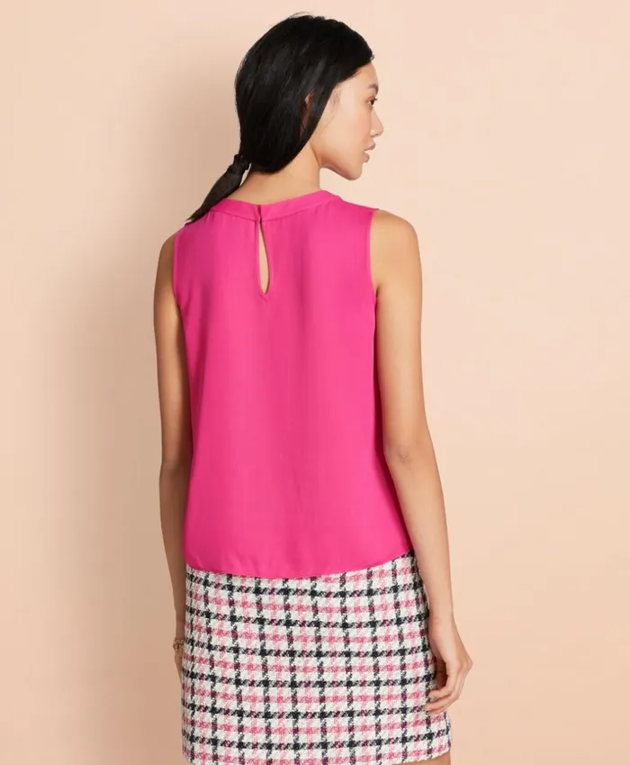 Brooks Brothers Shirts and Tops Ruffled Crepe Top Fuchsia 8211 Women Brooks Brothers Shirts and Tops Ruffled Crepe Top Fuchsia 8211 Women