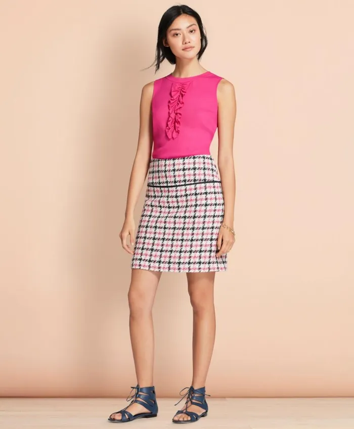 Brooks Brothers Shirts and Tops Ruffled Crepe Top Fuchsia 8211 Women Brooks Brothers Shirts and Tops Ruffled Crepe Top Fuchsia 8211 Women