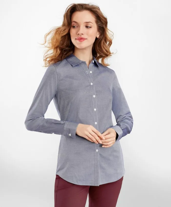 Brooks Brothers Shirts and Tops Supima Cotton Royal Oxford Fitted Shirt Navy 8211 Women Brooks Brothers Shirts and Tops Supima Cotton Royal Oxford Fitted Shirt Navy 8211 Women