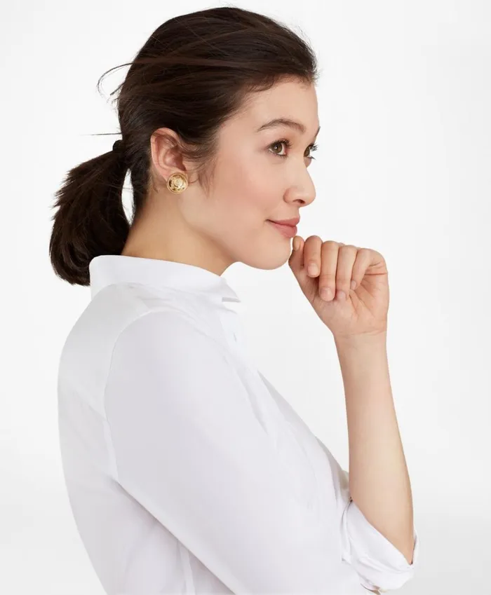 Brooks Brothers Shirts and Tops TailoredFit Performance NonIron COOLMAX Twill Shirt White 8211 Women Brooks Brothers Shirts and Tops TailoredFit Performance NonIron COOLMAX Twill Shirt White 8211 Women