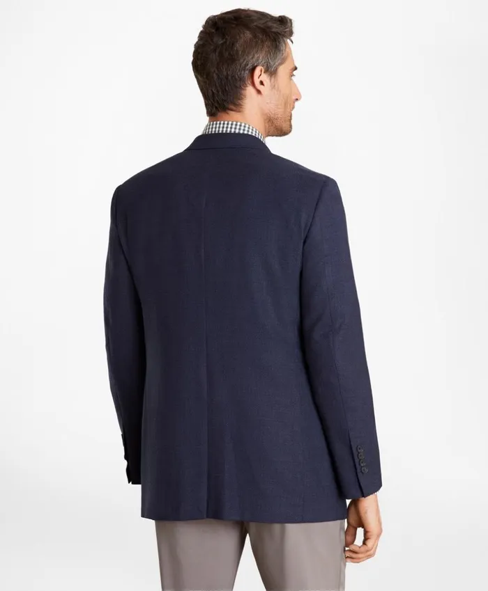 Brooks Brothers Sport Coats and Vests Madison Fit Hopsack Sport Coat Dark Blue 8211 Men Brooks Brothers Sport Coats and Vests Madison Fit Hopsack Sport Coat Dark Blue 8211 Men