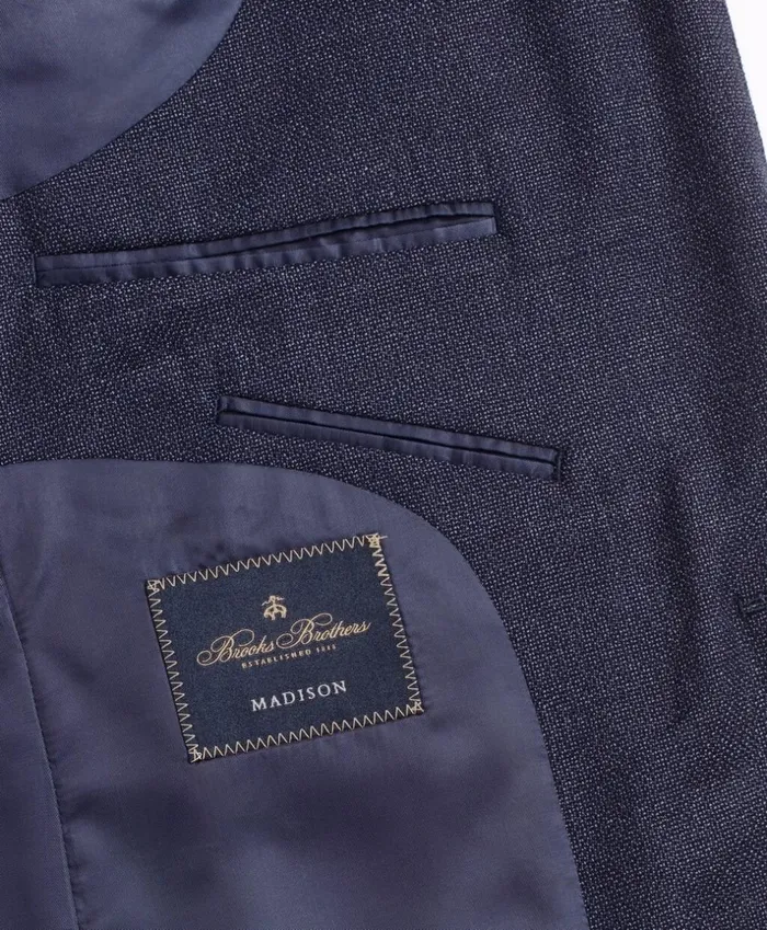 Brooks Brothers Sport Coats and Vests Madison Fit Hopsack Sport Coat Dark Blue 8211 Men Brooks Brothers Sport Coats and Vests Madison Fit Hopsack Sport Coat Dark Blue 8211 Men