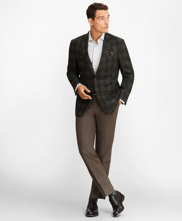 Brooks Brothers Sport Coats and Vests Regent Fit Green Plaid Sport Coat Green 8211 Men Brooks Brothers Sport Coats and Vests Regent Fit Green Plaid Sport Coat Green 8211 Men