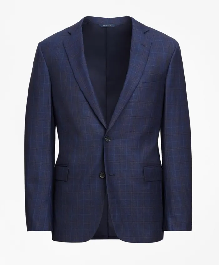 Brooks Brothers Sport Coats and Vests Regent Fit Navy Plaid Sport Coat Navy 8211 Men Brooks Brothers Sport Coats and Vests Regent Fit Navy Plaid Sport Coat Navy 8211 Men