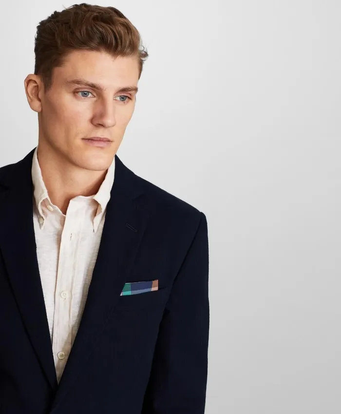 Brooks Brothers Sport Coats and Vests Regent Fit Seersucker Sport Coat Navy 8211 Men Brooks Brothers Sport Coats and Vests Regent Fit Seersucker Sport Coat Navy 8211 Men