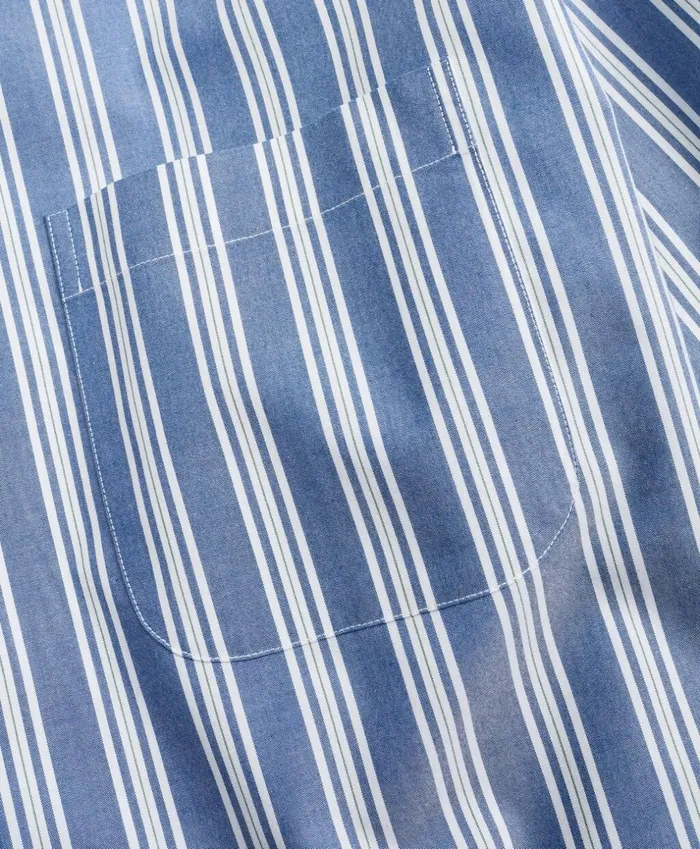 Brooks Brothers Sport Shirts Stretch Regent Fitted Sport Shirt NonIron Awning Stripe Blue 8211 Men Brooks Brothers Sport Shirts Stretch Regent Fitted Sport Shirt NonIron Awning Stripe Blue 8211 Men