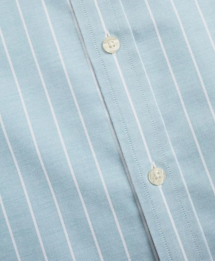 Brooks Brothers Sport Shirts Stretch Regent Fitted Sport Shirt NonIron Stripe Light Blue 8211 Men Brooks Brothers Sport Shirts Stretch Regent Fitted Sport Shirt NonIron Stripe Light Blue 8211 Men