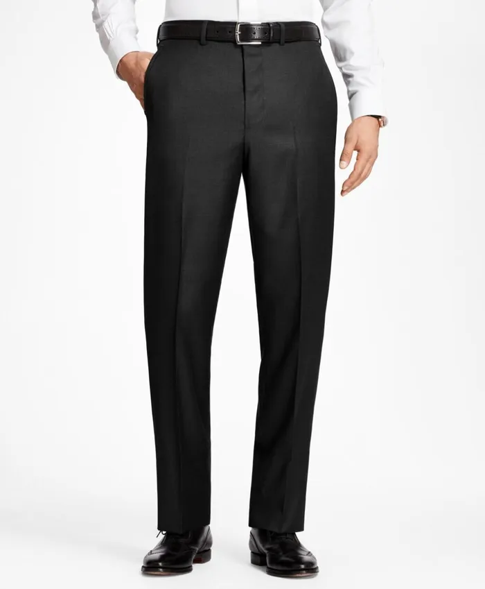 Brooks Brothers Suits Madison Fit Tic 1818 Suit Grey 8211 Men