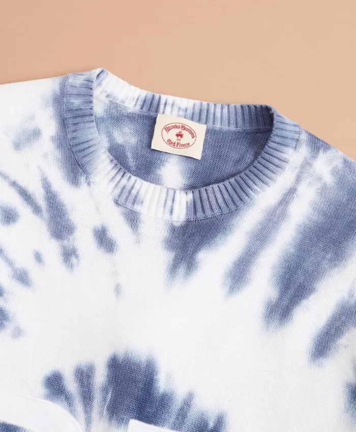 Brooks Brothers Sweaters Graphic TieDyed Cotton Sweater Blue 8211 Men Brooks Brothers Sweaters Graphic TieDyed Cotton Sweater Blue 8211 Men