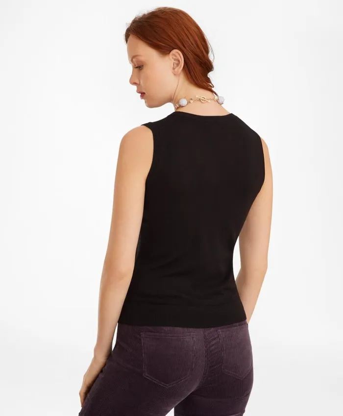 Brooks Brothers Sweaters Merino Wool Shell Black 8211 Women Brooks Brothers Sweaters Merino Wool Shell Black 8211 Women