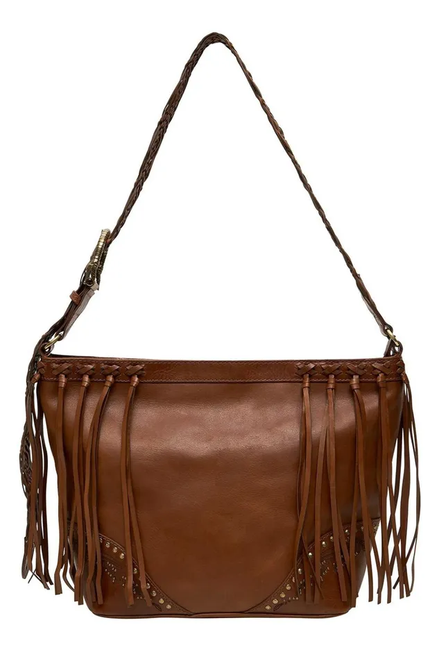 Camilla Bags Women Leather Hobo Tan