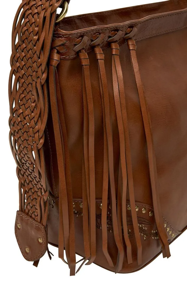 Camilla Bags Women Leather Hobo Tan