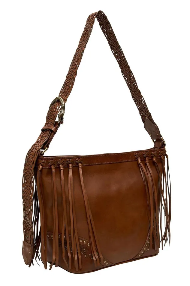 Camilla Bags Women Leather Hobo Tan