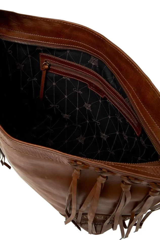 Camilla Bags Women Leather Hobo Tan