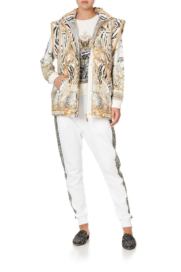 Camilla Jackets Women Oversized Puffer Gilet Gates Of Glory