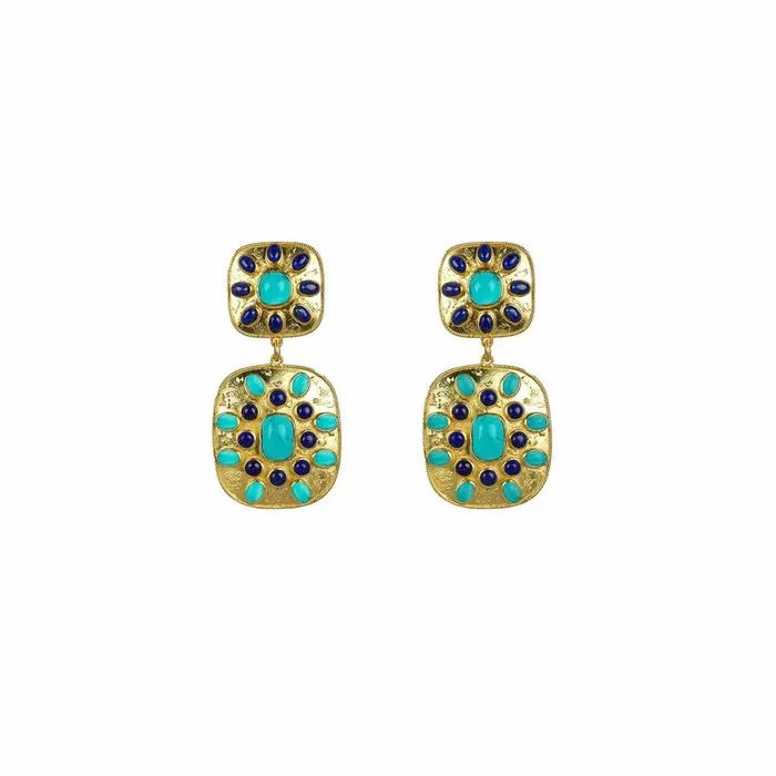 Camilla Jewellery Women Valere Turquoise Cordelia Earrings Multi