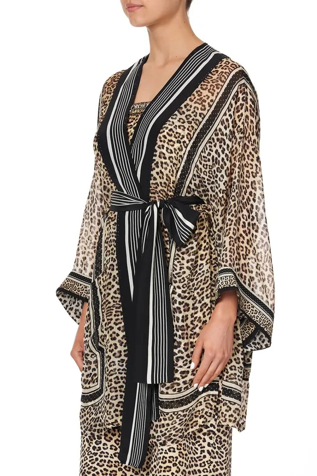 Camilla Kimonos Women Kimono With Tie Belt Sex Kitten