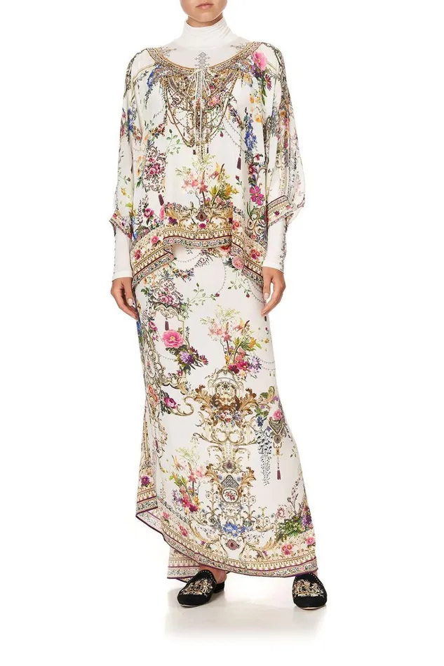 Camilla Modest Clothing Women Raglan Sleeve Blouse With Cuff By The Meadow