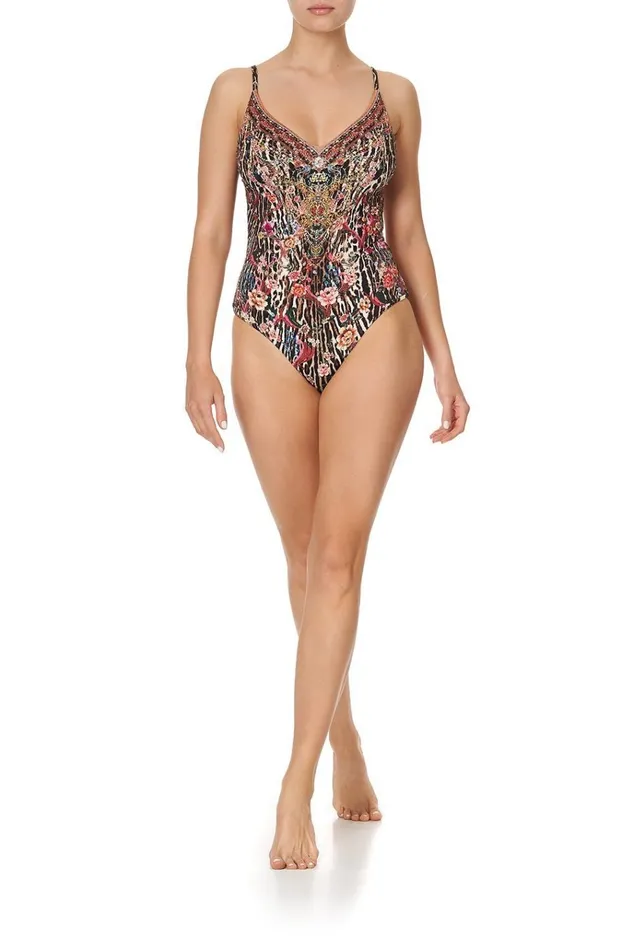 Camilla One Pieces Women V Neck Underwire One Piece Liv A Little