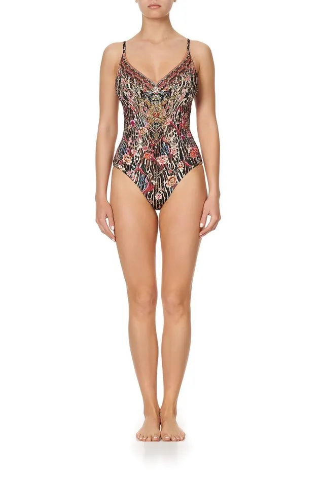Camilla One Pieces Women V Neck Underwire One Piece Liv A Little