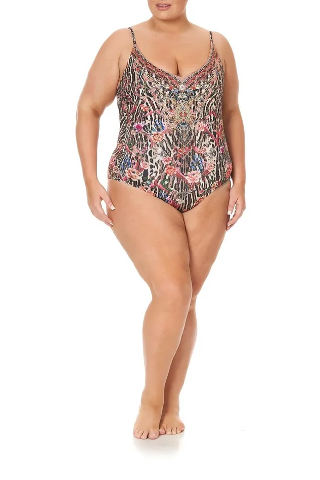 Camilla One Pieces Women V Neck Underwire One Piece Liv A Little