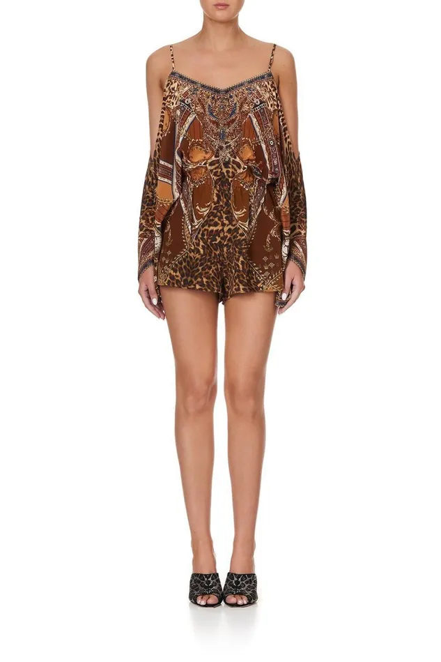 Camilla Playsuits and Jumpsuits Women Drop Shoulder Playsuit Lady Lodge