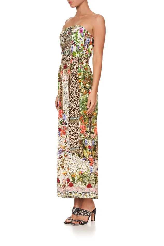 Camilla Playsuits and Jumpsuits Women Tie Waist Strapless Jumpsuit Fair Verona