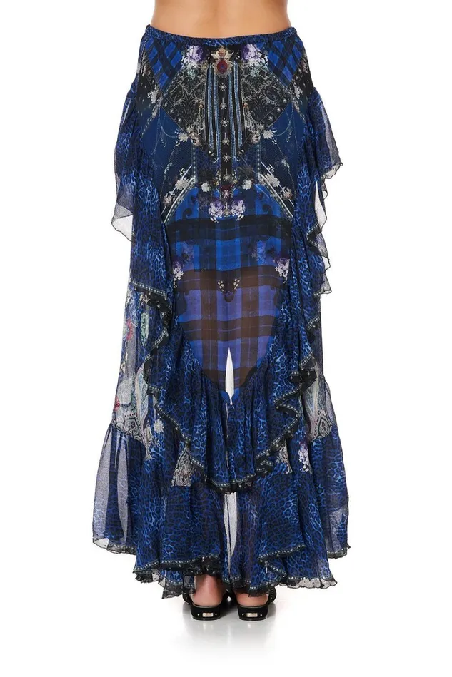 Camilla Skirts Women Maxi Skirt With Double Frill Camden Moon