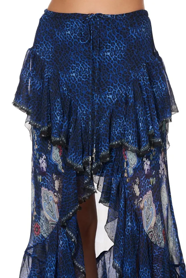 Camilla Skirts Women Maxi Skirt With Double Frill Camden Moon