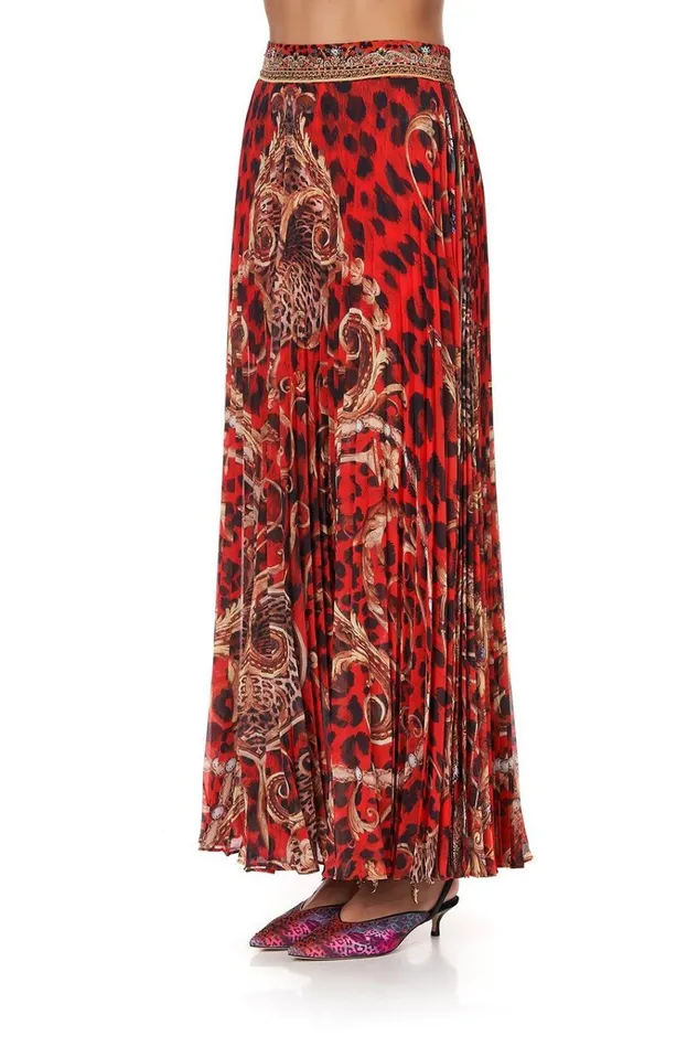 Camilla Skirts Women Pleated Full Hem Skirt Slave To The Rhythm