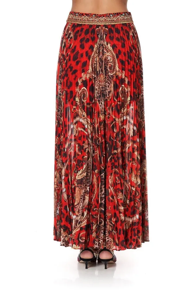 Camilla Skirts Women Pleated Full Hem Skirt Slave To The Rhythm
