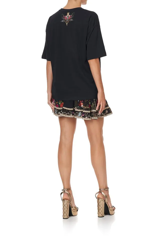 Camilla Tees Women Oversized Band Tee Mirror Mirror