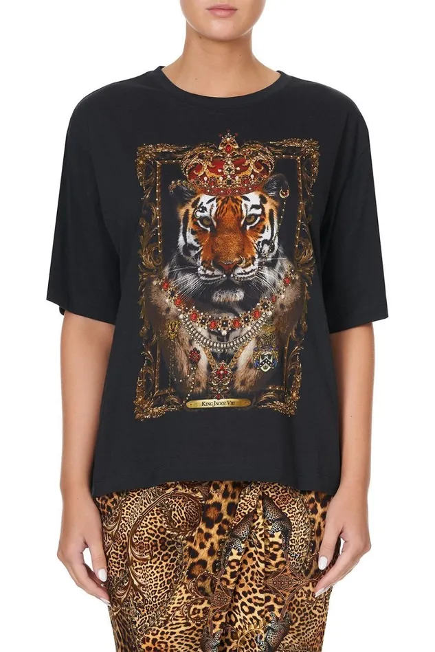 Camilla Tees Women Relaxed Body And Sleeve Tee Lady Lodge