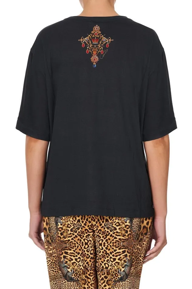 Camilla Tees Women Relaxed Body And Sleeve Tee Lady Lodge