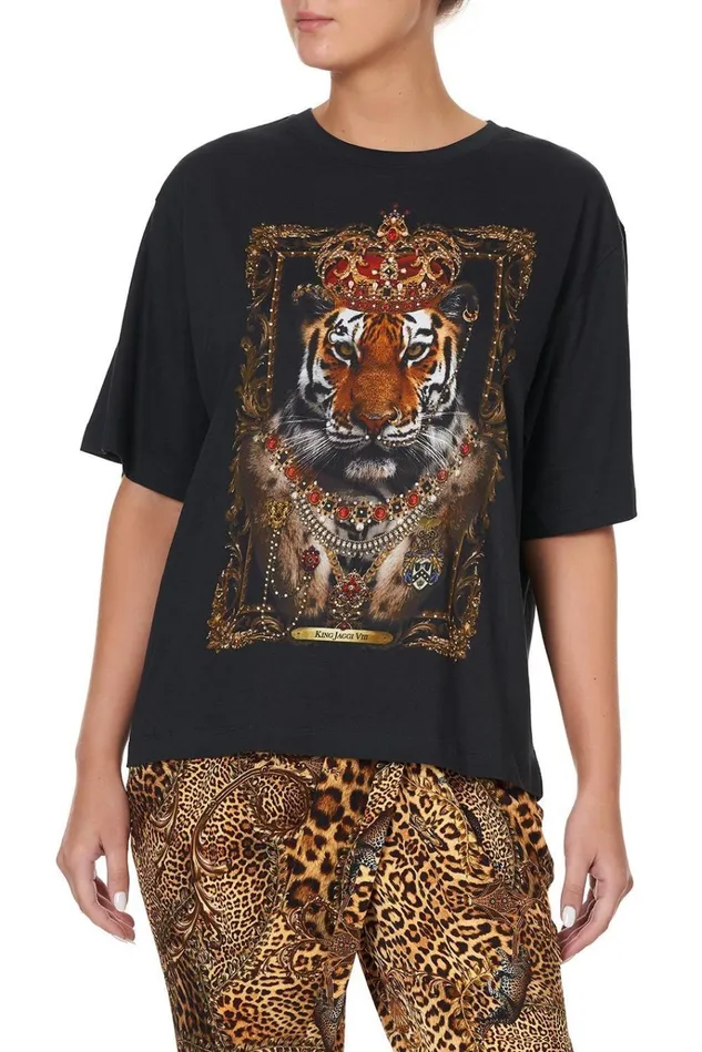 Camilla Tees Women Relaxed Body And Sleeve Tee Lady Lodge