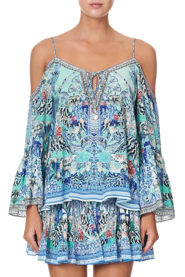 Camilla Tops Women Drop Shoulder Top Wings Of Luxor