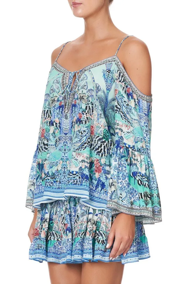 Camilla Tops Women Drop Shoulder Top Wings Of Luxor