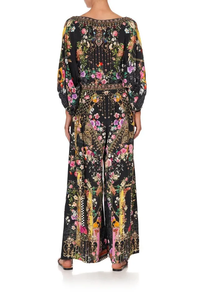 Camilla Tops Women Raglan Sleeve Blouse With Cuff Montagues Capulet