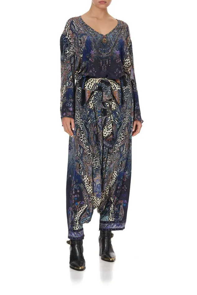 Camilla Trousers and Leggings Women Harem Pants Festival Express