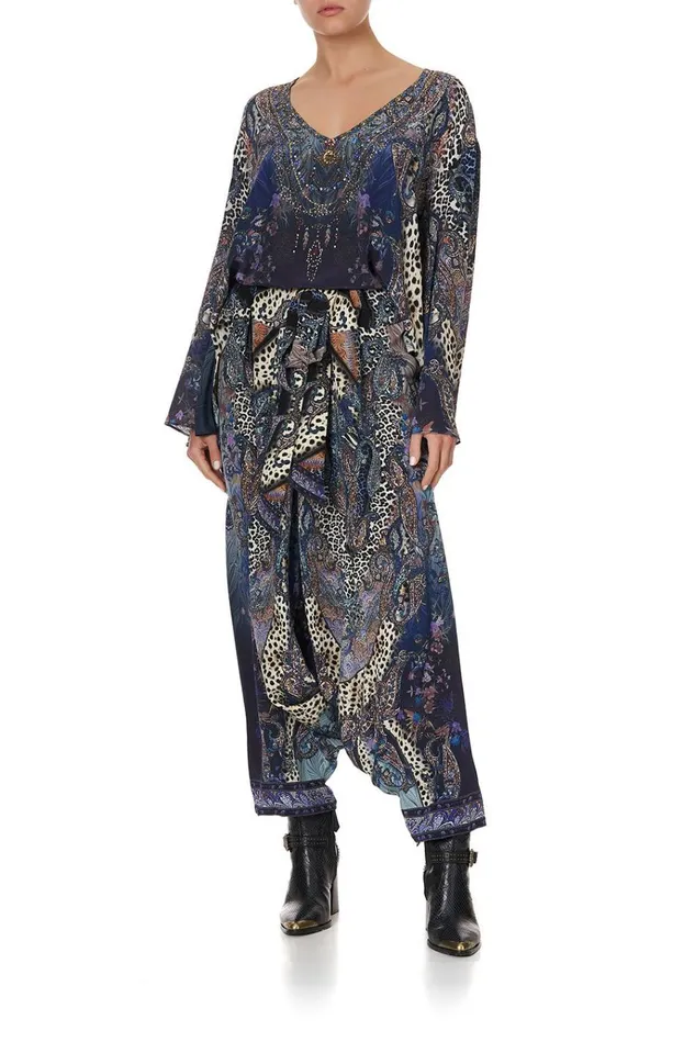 Camilla Trousers and Leggings Women Harem Pants Festival Express