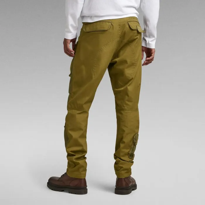 Cargos and Chinos Men GStar RAW 3D Regular Tapered Cargo Pants Smoke Olive