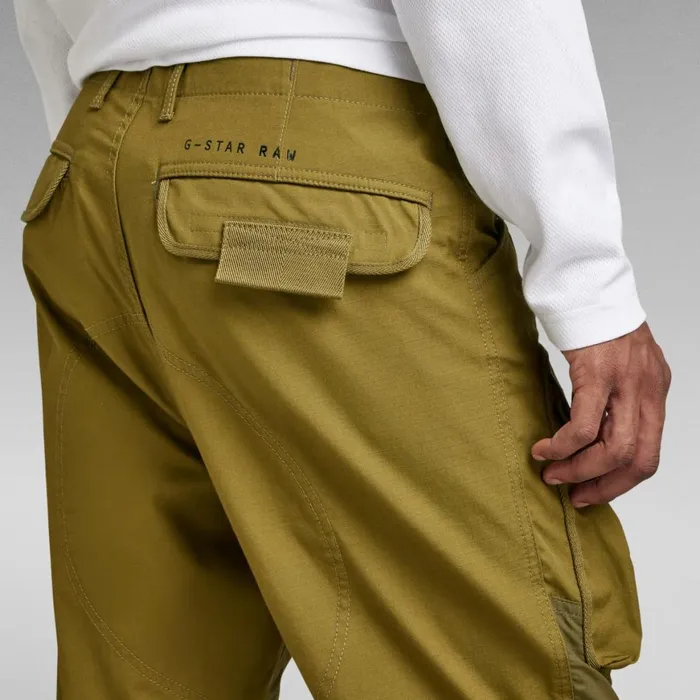 Cargos and Chinos Men GStar RAW 3D Regular Tapered Cargo Pants Smoke Olive