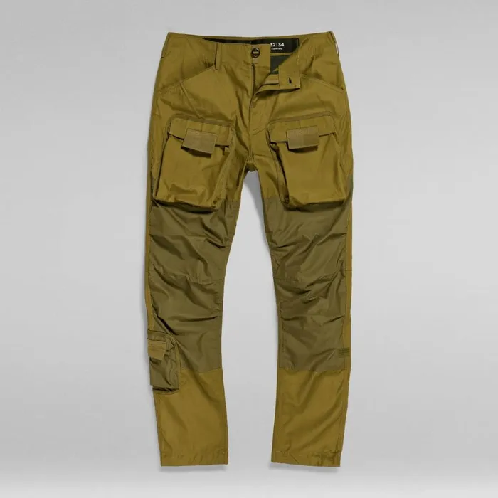 Cargos and Chinos Men GStar RAW 3D Regular Tapered Cargo Pants Smoke Olive