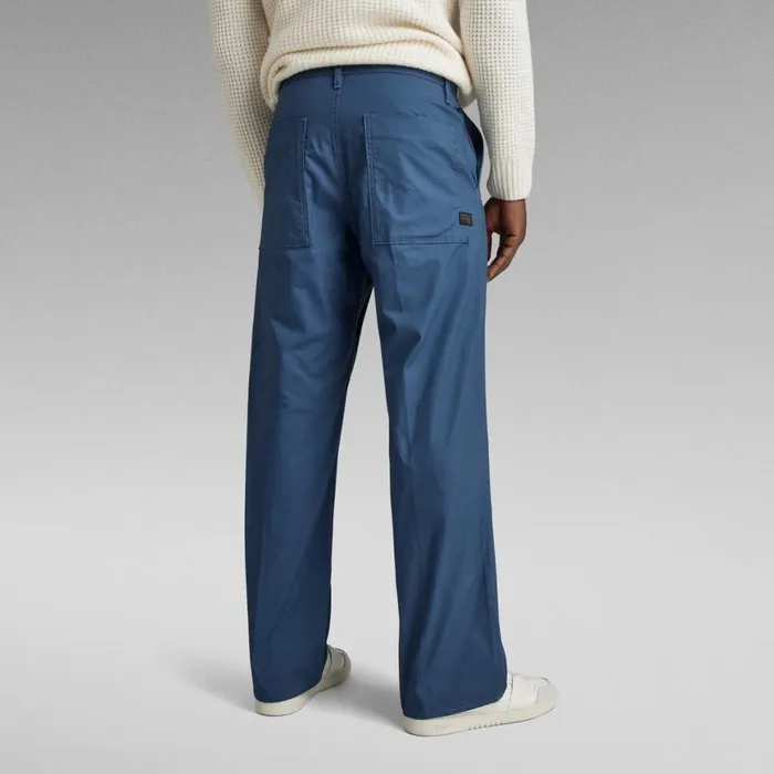 Cargos and Chinos MenWomen GStar RAW Unisex Modson Straight Chino Rank Blue